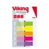 Viking Index Flags Assorted Plain Special format 5 Packs of 40 Strips