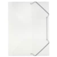 Office Depot 3 Flap Folder A4 Transparent Polypropylene 24.5 x 32 cm Pack of 5