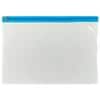 Office Depot Zip Bag A4 Blue PVC 29.7 x 33.8 x 24 cm Pack of 5