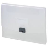 Office Depot Transfer File A4 Transparent Polypropylene 34 x 2.5 x 25 cm