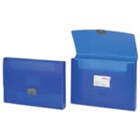 Office Depot Transfer File A4 Blue Polypropylene (PP) 34 x 4 x 25 cm
