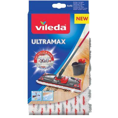 Vileda Mop Head Ultramax White 16 x 3.6 x 23cm