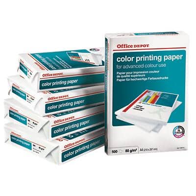 Office Depot Printer Paper A4 80 gsm White 500 Sheets | Viking Direct UK