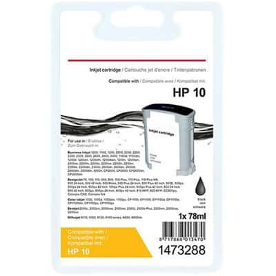 Office Depot Compatible HP 10 Ink Cartridge C4844A Black