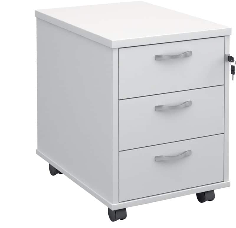 Dams International Mobile Pedestal 3 Drawers Lockable 426 x 600 x 567 mm