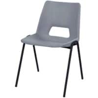 Stacking Chair AC1-GREEYX4 Grey Pack of 4