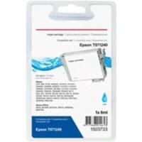 Office Depot Compatible Epson T0712 Ink Cartridge T071240 Cyan