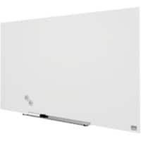Nobo Impression Pro Glassboard Magnetic Single Sided 100 (W) x 56 (H) cm Brilliant White