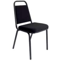 Dynamic Stacking Visitor Chair Black Pack of 4