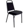 Dynamic Stacking Visitor Chair Black Pack of 4
