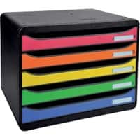 Exacompta Drawer Unit A4+ Multicolour 35.5 x 27.1 x 27 cm