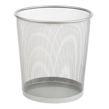 Office Depot Executive Mesh Waste Bin 15 litre capacity – Silver ...