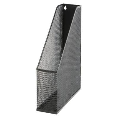 Viking Magazine File Black Wire Mesh 7.5 x 25.3 x 31.5 cm