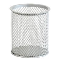 Office Depot Pencil Cup Wire Mesh Silver 9 x 9 x 10 cm