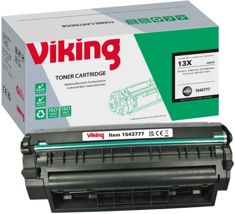Viking 13X Compatible HP Toner Cartridge Q2613X Black