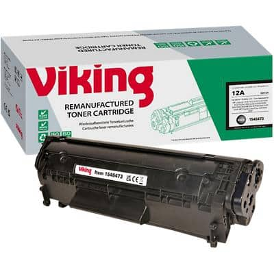 Viking 12A Compatible HP Toner Cartridge Q2612A Black