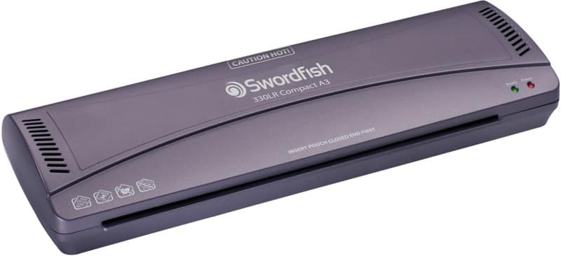 Swordfish 330LR 45 x 14.5 x 6.2 cm A3 Laminator 300 mm/min. 3 min warm-up period
