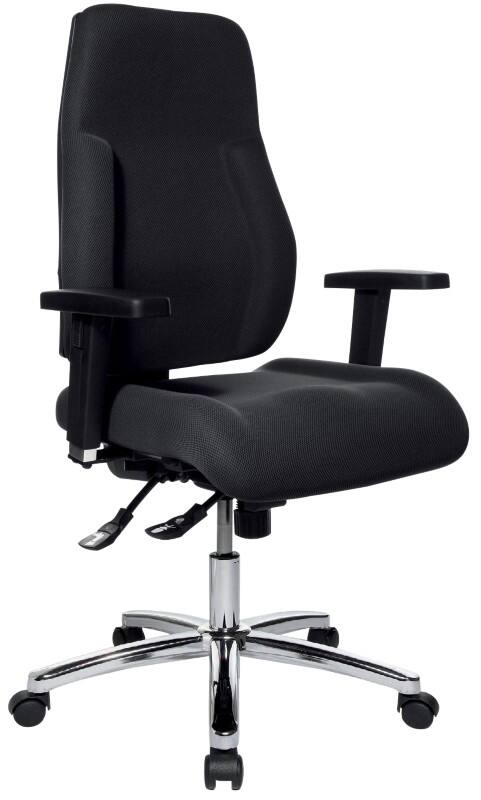 Realspace Synchro Tilt Ergonomic Office Chair with 3D Armrest