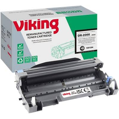 Viking Compatible Brother DR2000 Drum Unit Black