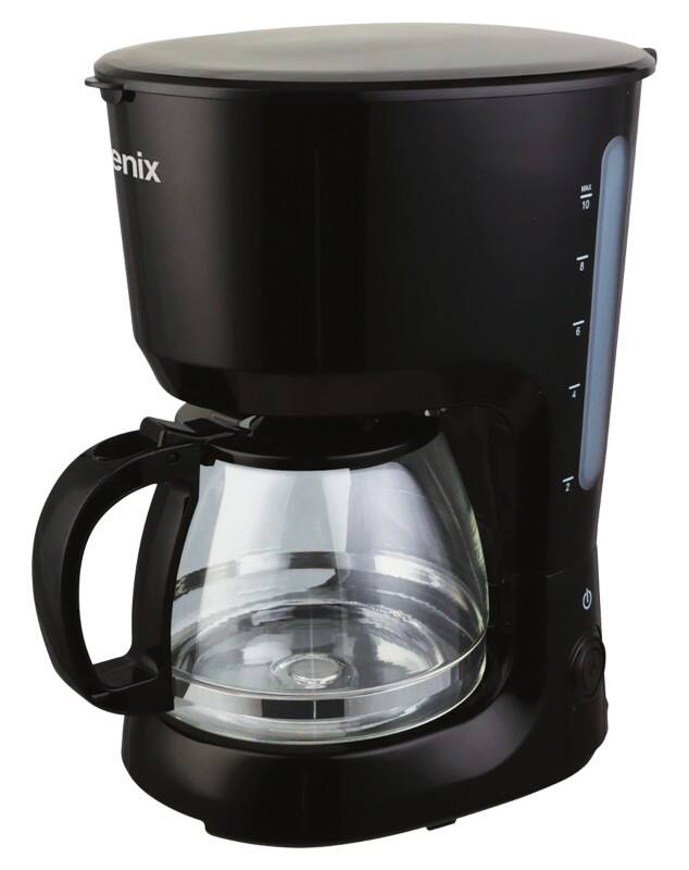 igenix IG8127 Coffee Machine 1.25 L Black