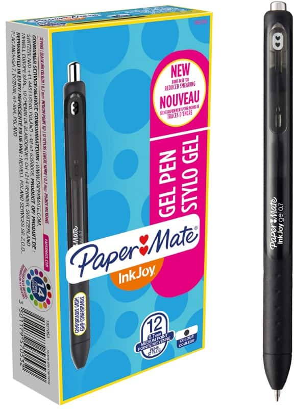 Papermate InkJoy Gel Retractable Black 1957053