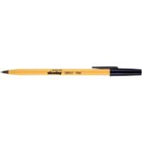 Niceday SBF0.7 Ballpoint Pen Black Medium 0.4 mm Non Refillable Pack of 50