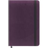 Foray Classic A4 Casebound Plum Hard Cover Notebook Ruled 160 Pages Hardback