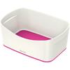 Leitz MyBox WOW Storage Tray White, Pink Plastic 24.6 x 16 x 9.8 cm