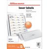 Office Depot Laser Labels Self Adhesive 63.5 x 38.1 mm White 2100 Labels