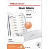 Office Depot Multipurpose Labels Self Adhesive 99.1 x 38.1 mm White 1400 Labels
