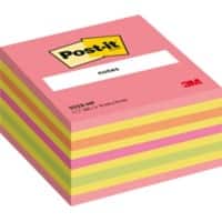 Post-it Sticky Notes Cube 76 x 76 mm Pink and Yellow Mix 450 sheets