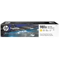 HP 981X Original Ink Cartridge L0R11A Yellow