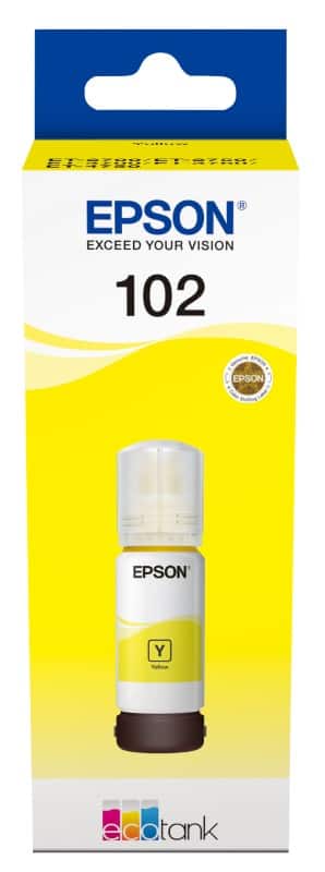 Epson 102 Original Ink Bottle C13T03R440 Yellow 70 ml