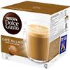NESCAFÉ Dolce Gusto Caffeinated Ground Coffee Pods Box Cafe Au Lait 10 g Pack of 16