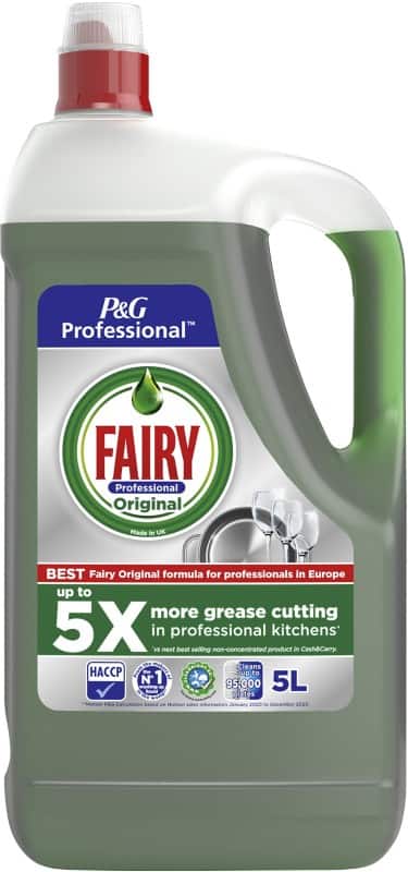 Fairy Professional Washing Up Liquid Original Fresh 5 L