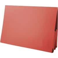Guildhall Document Wallet 214-RED Folio Manila Landscape 35.5 (W) x 25 (H) cm Red Pack of 25