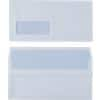 Viking Envelopes with Window DL 220 (W) x 110 (H) mm Self-adhesive Self Seal White 80 gsm Pack of 1000