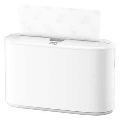 Tork Xpress Mini Hand Towel Dispenser H2 for Multifold Paper Towels, Single Dispensing, 521000 White