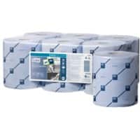 Tork M4 Reflex Wiping Paper Roll Blue 2 Ply 6 Rolls of 429 Sheets