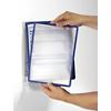 DURABLE VARIO Display Panel System 5 Panels A4 Wall Mounted PP (Polypropylene) Blue