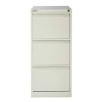 Bisley Flush Front Filing Cabinet with 3 Lockable Drawers 1633 470 x 622 x 1016mm White