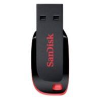 SanDisk USB 2.0 Flash Drive Cruzer Blade 64 GB Black, Red