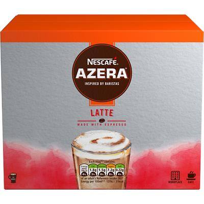 NESCAFÉ Azera Latte Instant Ground Coffee Sachets 18g Pack of 35