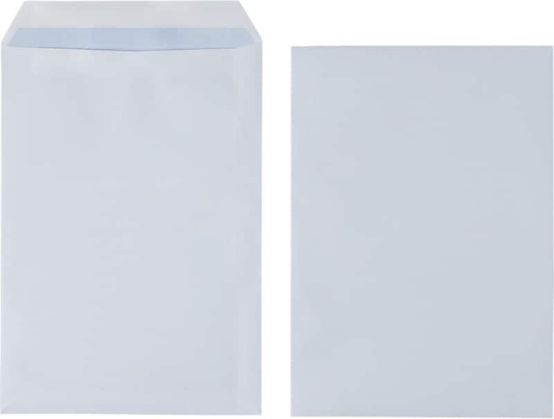 Viking envelopes plain c4 229 (w) x 324 (h) mm self-adhesive self seal white 90 gsm pack of 250