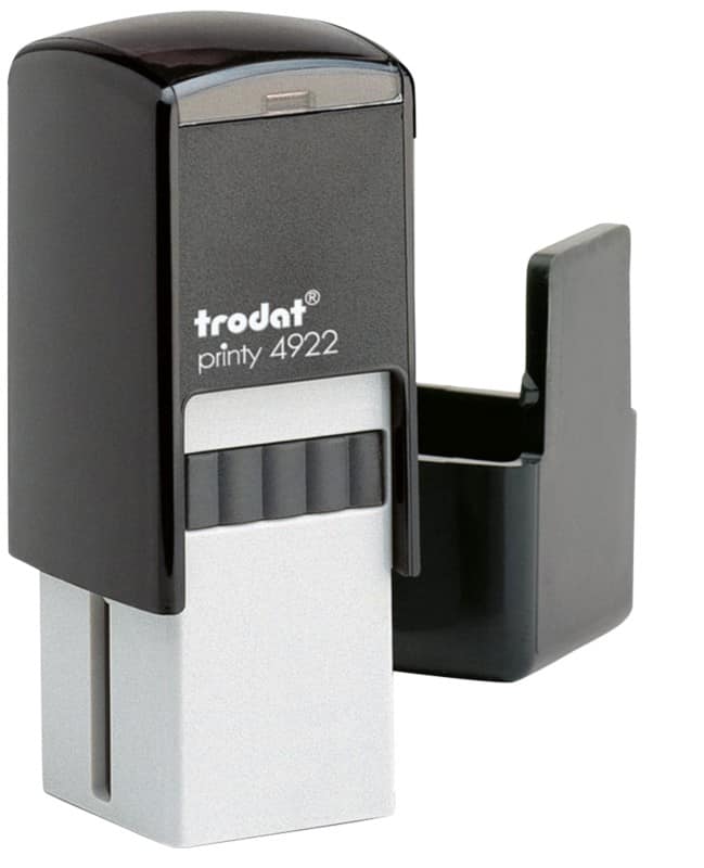 Trodat Self-Inking Stamp Printy 4921 Black 20 x 20mm