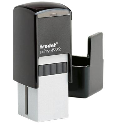 Trodat Self-Inking Stamp Printy 4921 Black 20 x 20mm