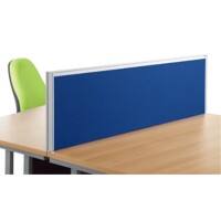 Dams International Desktop Privacy Screen Blue 1,200 x 30 x 380 mm