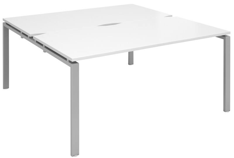 Dams International Adapt II Desk Rectangular 4 Metal legs 1,600 (W) x 1,600 (D) x 725 (H) mm Melamine