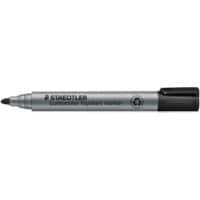 STAEDTLER 356-9 Flipchart Marker Medium Bullet Black Pack of 10