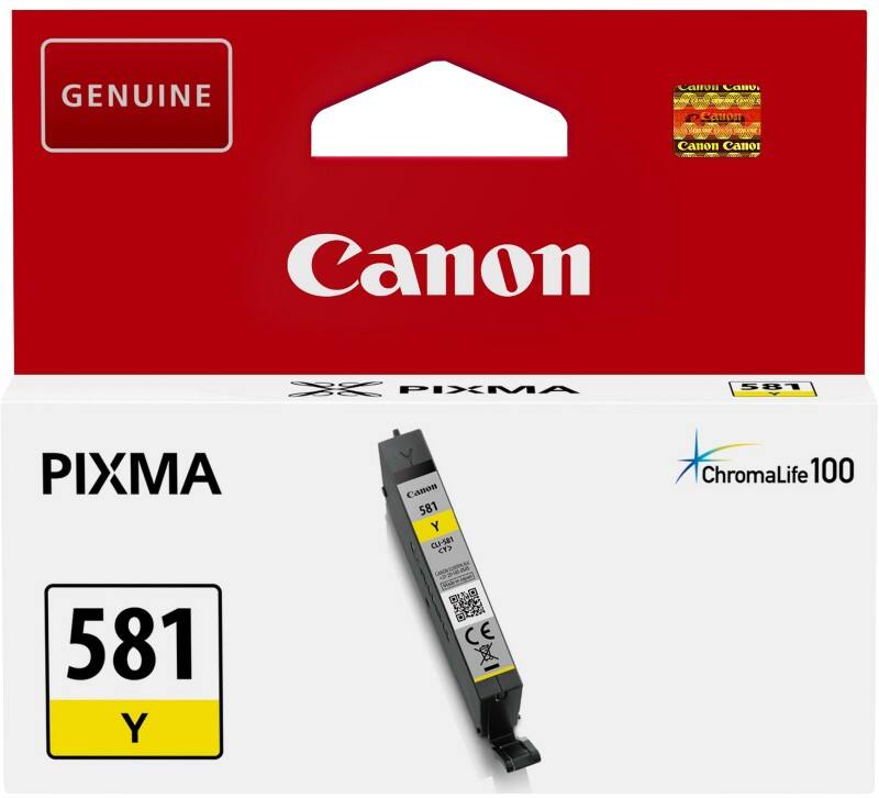 Canon CLI-581Y Original Ink Cartridge Yellow